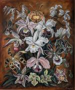 Counsil, Barbara: Study of Ernst Haeckel's Orchida