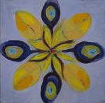 Silber, Georgette: Flower Mandala #21
